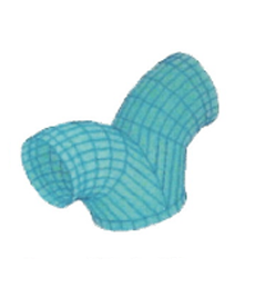 Round-Twin Elbow